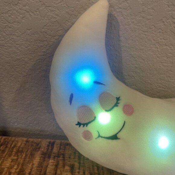 Lullabrites Moon Pets Plush Stuffed Light Up Celestial Soft Bedroom Stars Works - Picture 4 of 8